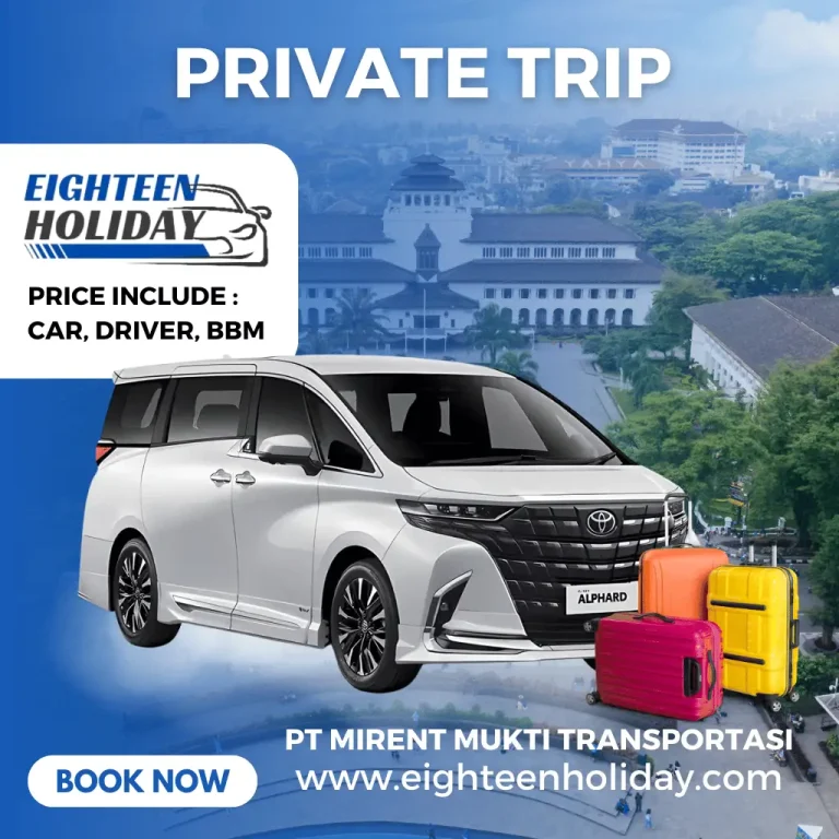 Toyota alpard bandung private trip bandung