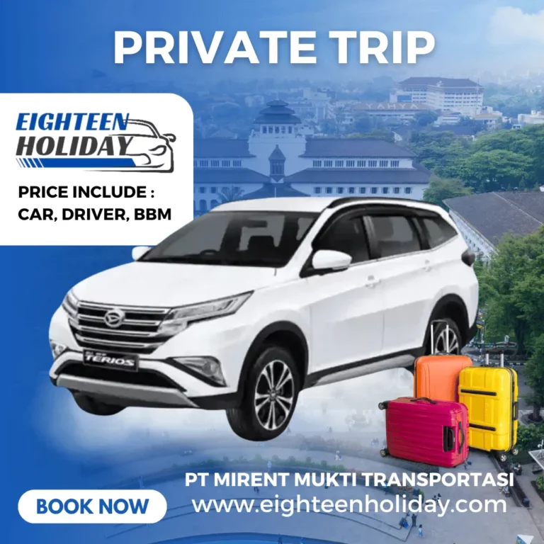 Daihatsu Terios private trip bandung