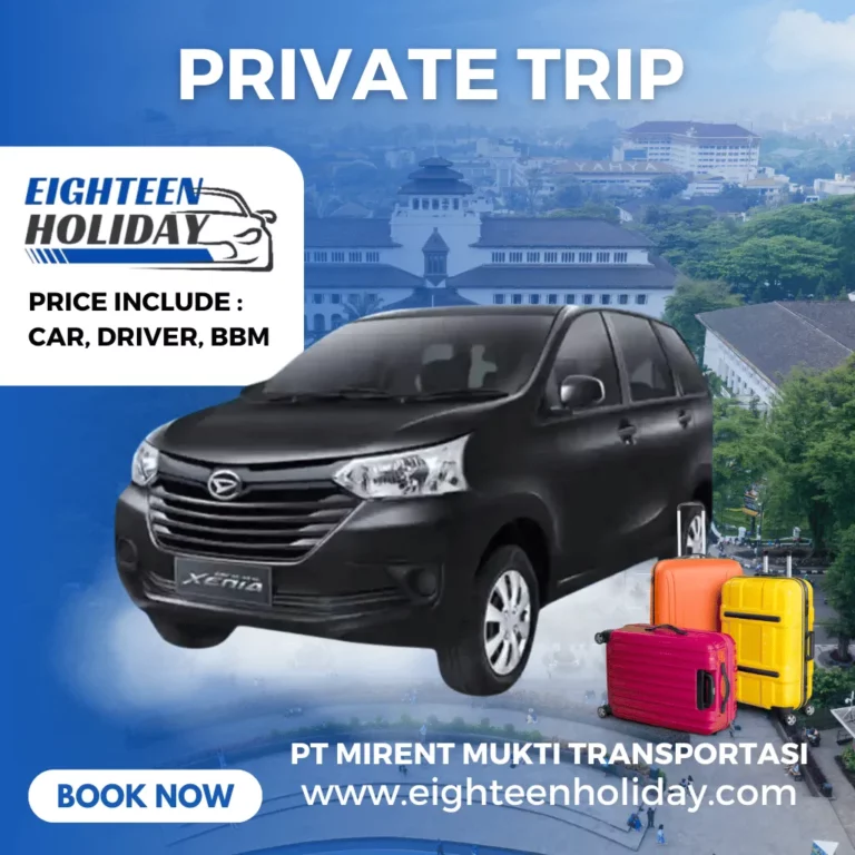 Daihatsu Xenia private trip bandung