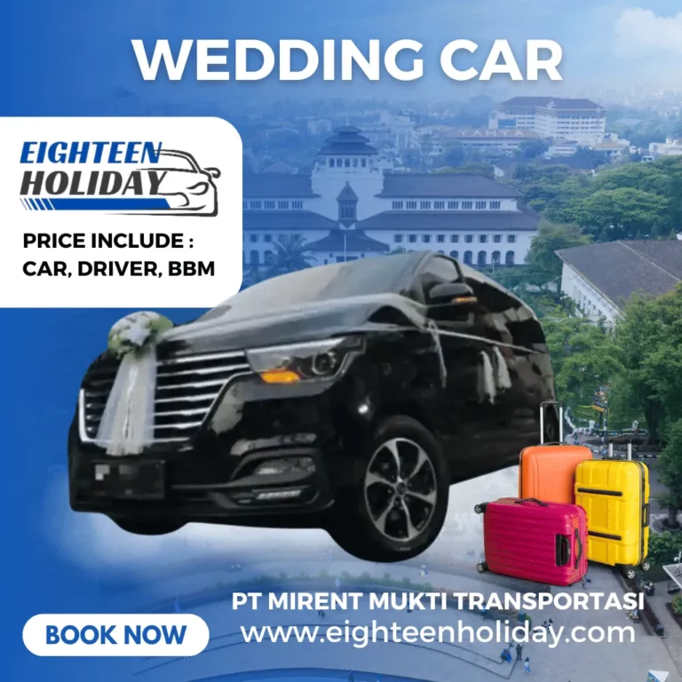 Hyundai H-1 wedding car bandung