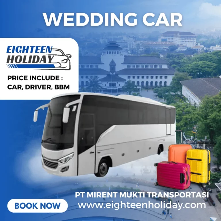 Medium Bus wedding car bandung