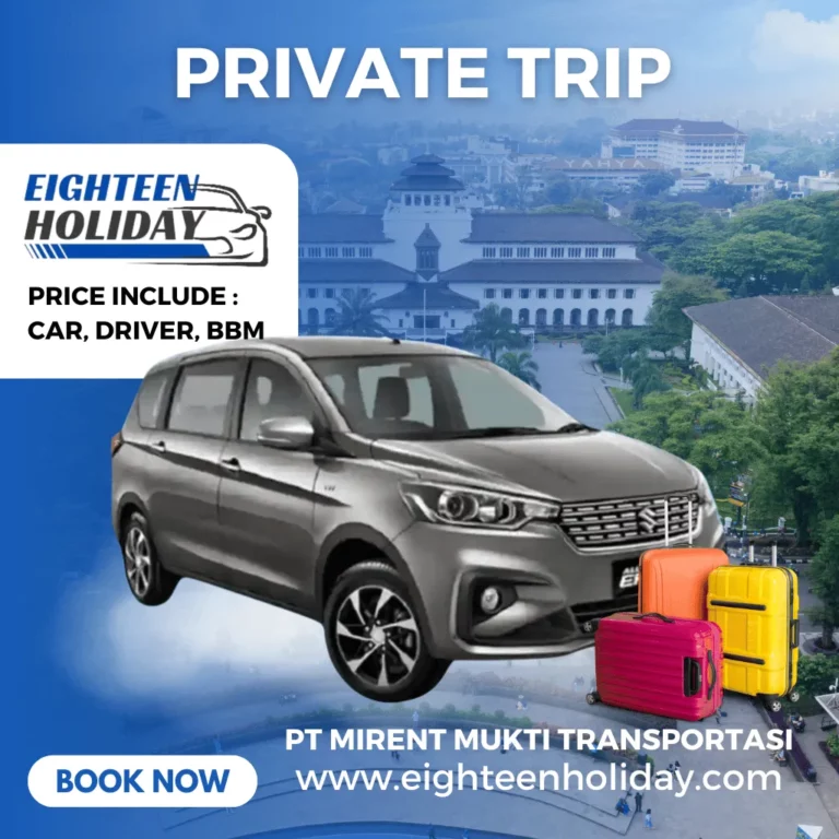 New Ertiga private trip bandung