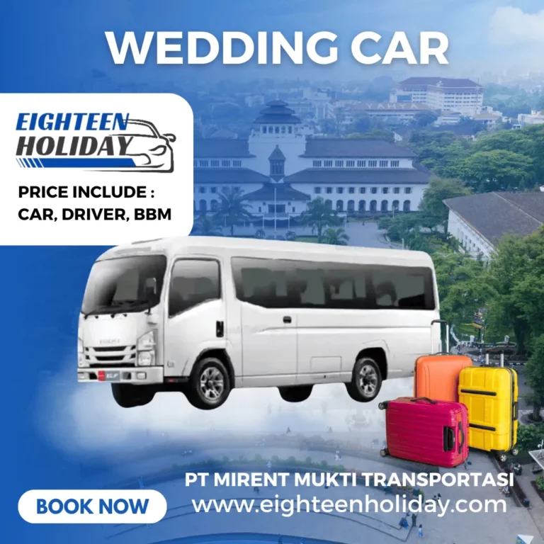 Suzuki ELF Long wedding car bandung