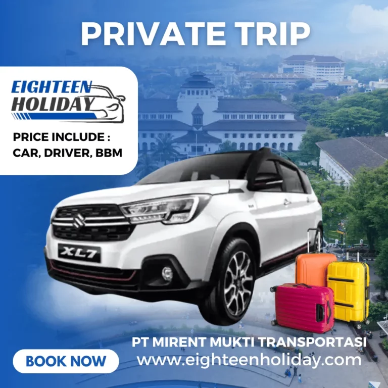 Suzuki XL7 private trip bandung