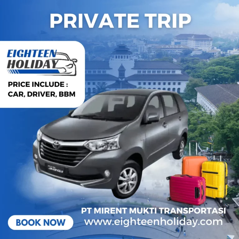 avanza private trip bandung