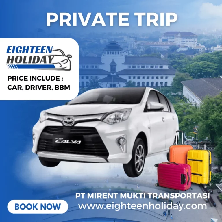 Toyota Calya private trip bandung