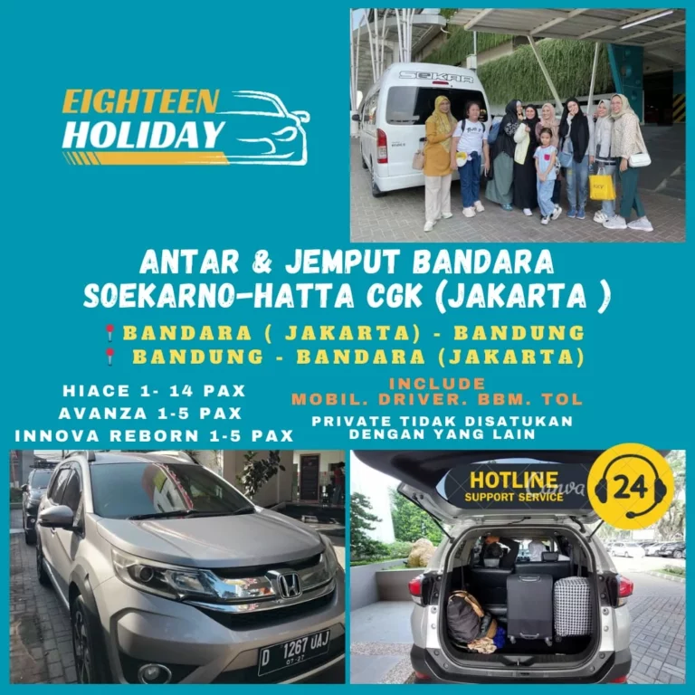 Travel Bandara Soekarno Hatta Bandung Jakarta murah
