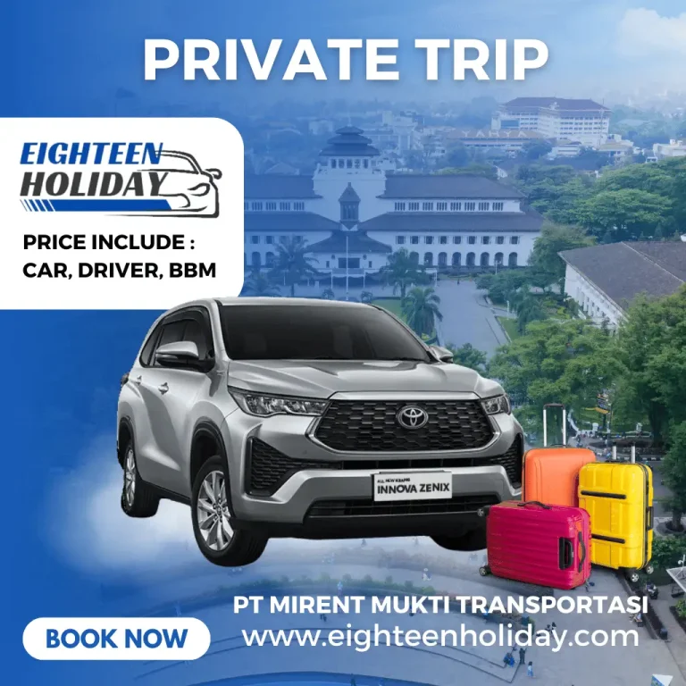 Toyota Innova Zenix Bandung Private Trip