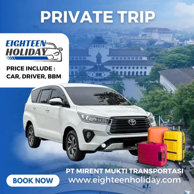 innova reborn private trip bandung
