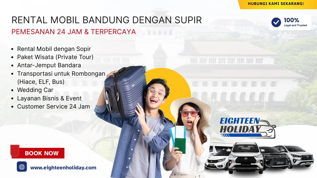 Rental Mobil Bandung dengan sopir